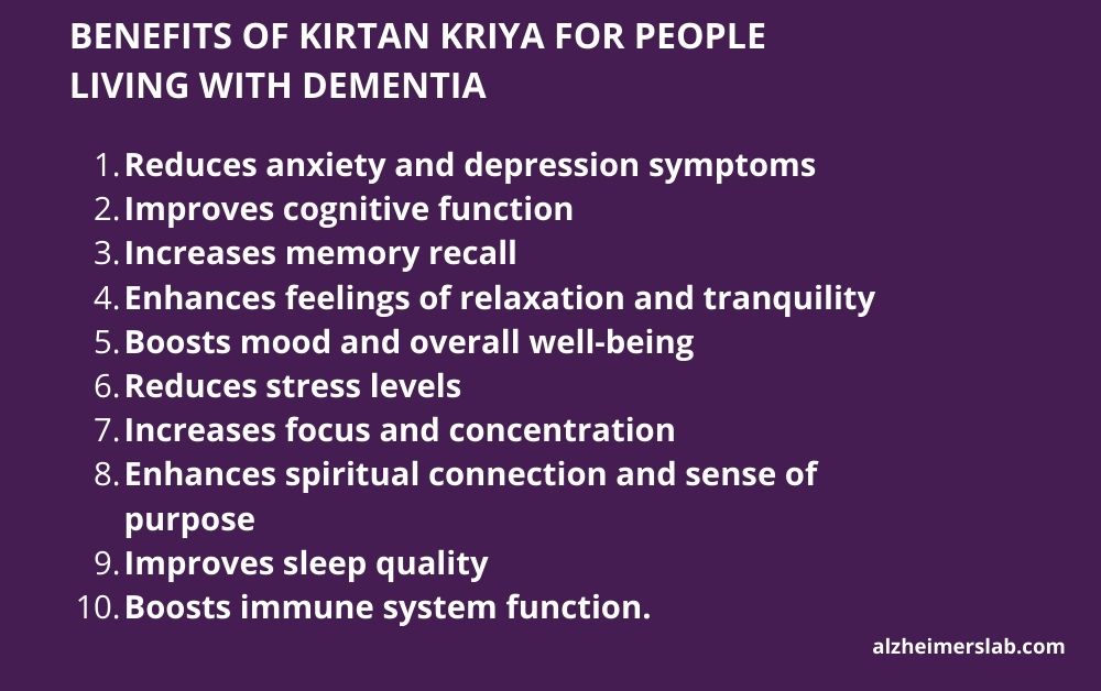 kirtan kriya benefits