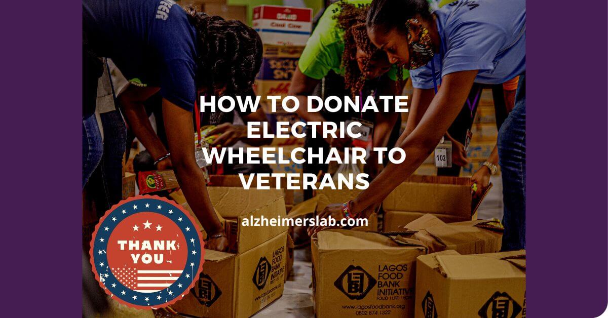 How to Donate Electric Wheelchair to Veterans?