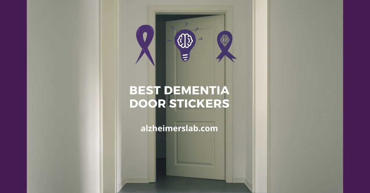 Best Dementia Door Stickers (Move around in your house with ease)