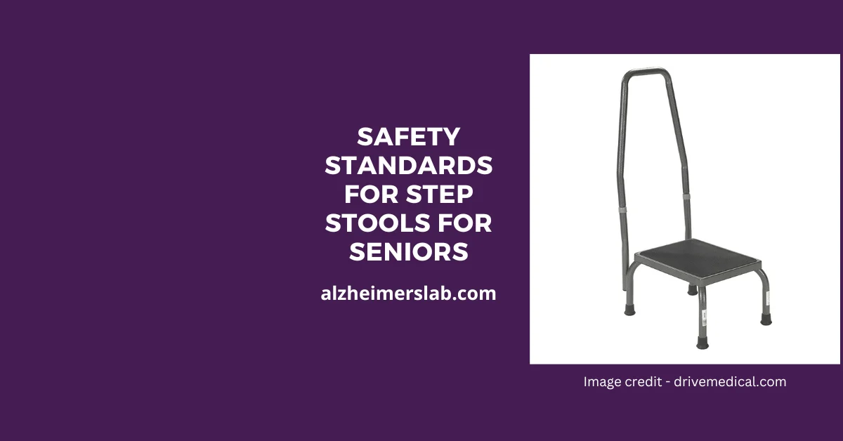 Safety Standards for Step Stools for Seniors
