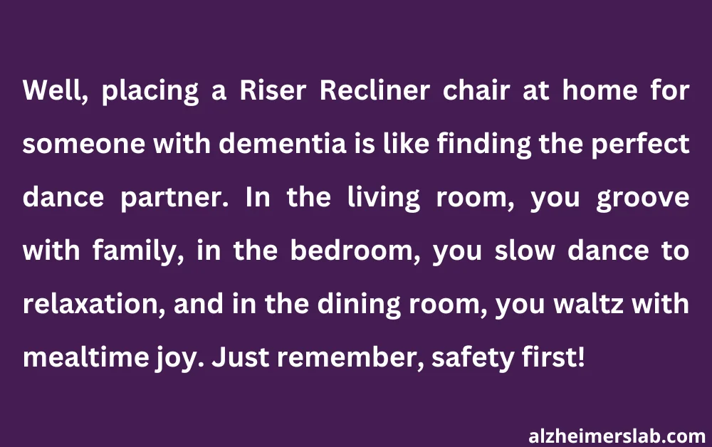 5 Best Riser Recliner Chairs for Dementia Patients AlzheimersLab
