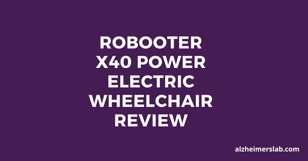 ROBOOTER X40 Power Electric Wheelchair Review